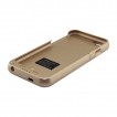 4800mAh Power Bank Battery Case for iPhone 6/6S - Gold x2
