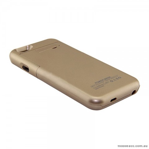 4800mAh Power Bank Battery Case for iPhone 6/6S Plus - Gold