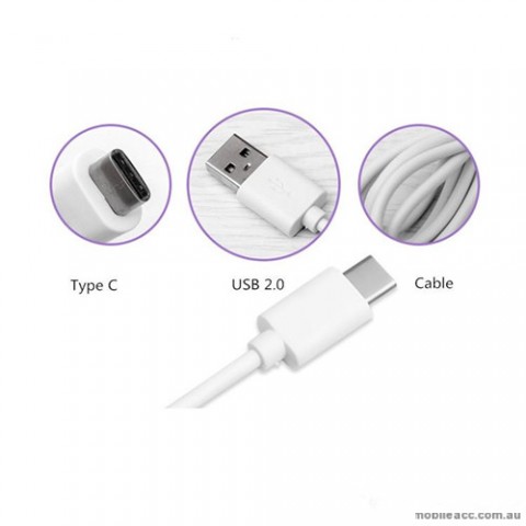 GZLZZ USB Type C Cable 2.0 Data - White