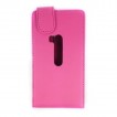 Synthetic PU Leather Flip Case for Nokia Lumia 920 - Hot Pink