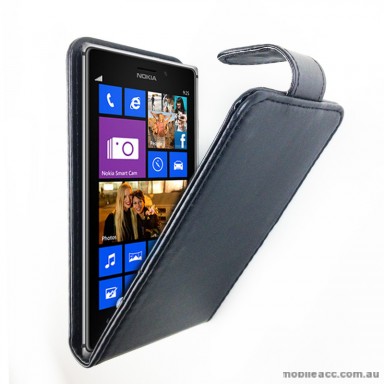 Synthetic Leather Flip Pouch Case Cover for Nokia Lumia 925