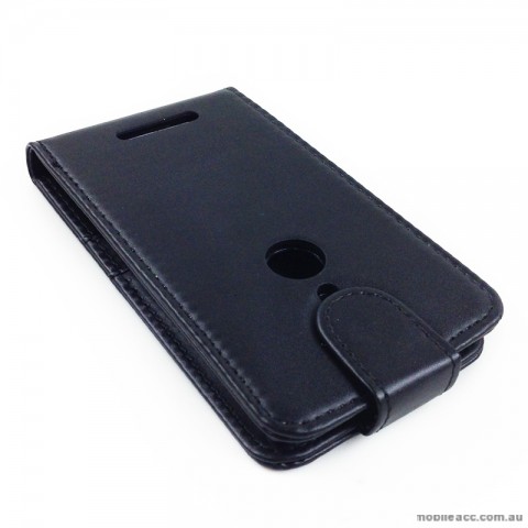 Synthetic Leather Flip Case for Nokia Lumia 1320 Blk