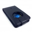 Synthetic Leather Flip Case with Wallet Card Holders for Nokia Lumia 1020 - Black