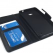 Standard TPU In Wallet Case for Microsoft Nokia Lumia 640 - Black