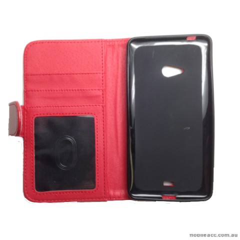 Wisecase wallet case for Lumia 540 Red