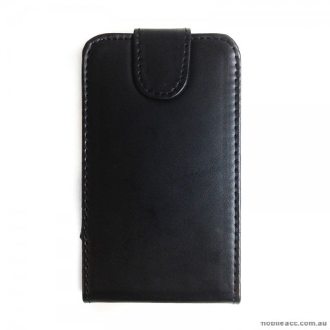 Flip Pouch Case with Card Slots for Samsung Galaxy S2 i9100 - Black