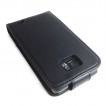 Flip Pouch Case with Card Slots for Samsung Galaxy S2 i9100 - Black