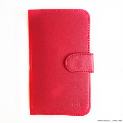 Loel Quality Wallet Case for Samsung Galaxy Note2 N7100 - Red