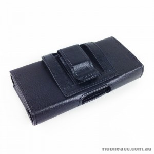 Litchi Skin Side Pouch for universal phone size 4.7-5 Inches