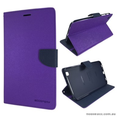 Korean Mercury Fancy Diary Wallet Case Samsung Galaxy Tab 3 8.0 - Purple