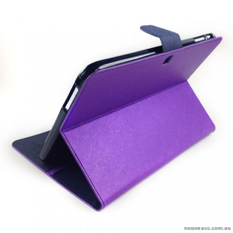 Mercury Goospery Fancy Diary Case for Samsung Tab 3 10.1 - Purple
