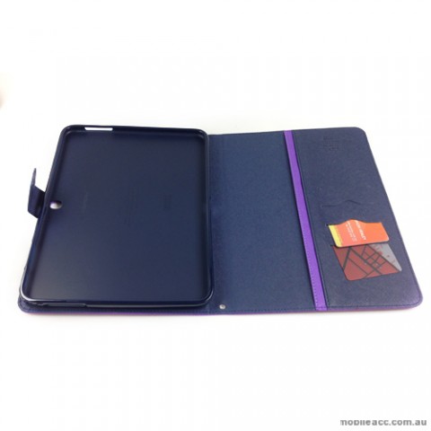 Mercury Goospery Fancy Diary Case for Samsung Tab 3 10.1 - Purple
