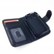 Synthetic Leather Wallet Case for Samsung Galaxy Pocket S5300 - Black