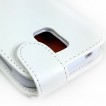 Synthetic Leather Flip Case Cover for Samsung Galaxy S5 - White