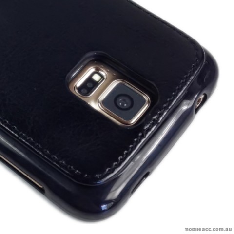 Detachable 2 in 1 Magnetic Absorbed Wallet Case for Samsung Galaxy S5