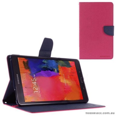 Mercury Goospery Fancy Diary Wallet Case for Samsung Galaxy Tab S2 8.0 Hot Pink