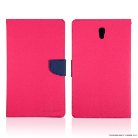 Mercury Goospery Fancy Diary Wallet Case for Samsung Galaxy Tab S2 9.7 Hot Pink