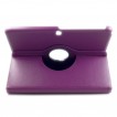 360 Degree Rotating Case for Samsung Galaxy Tab 4 10.1 - Purple