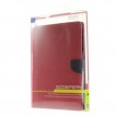 Korean Mercury Fancy Diary Case for Samsung Galaxy Tab 4 10.1 - Red