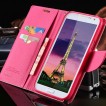 Korean Mercury Fancy Diary Case for Samsung Galaxy Note 4 - Baby Pink