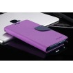 Korean Mercury Fancy Diary Case for Samsung Galaxy Note 4 - Purple