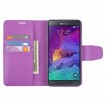 Korean Mercury Sonata Wallet Case for Samsung Galaxy Note 5 Purple