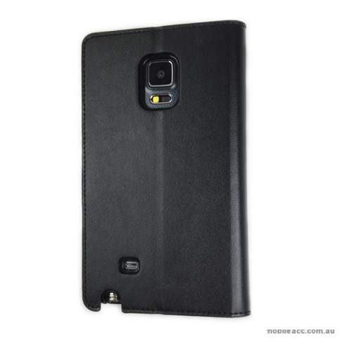Korean Sonata Wallet Case for Samsung Galaxy Note Edge - Black