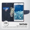 Korean Mercury Fancy Wallet Case for Samsung Galaxy Note Edge - Red