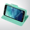 Korean Mercury Sonata Wallet Case for Samsung Galaxy S6 - Green