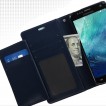 Korean Mercury Rich Diary Double Wallet Case for Samsung Galaxy S6 - Green