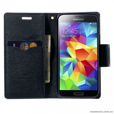 Mercury Fancy Diary Wallet Case for HTC One X9 Purple