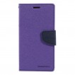 Mercury Goospery Fancy Diary Wallet Case For Samsung Galaxy J7 Prime - Purple
