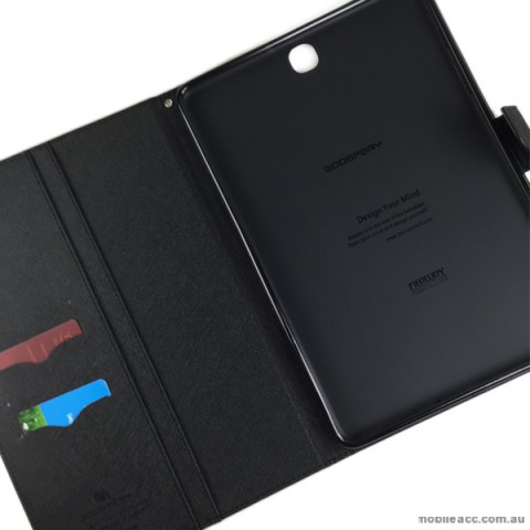 Korean Mercury Fancy Diary Case Cover for Samsung Galaxy Tab A 8.0 2016 Black
