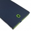 Korean Mercury Wallet Case Cover for Samsung Galaxy Tab A 8.0 Blue