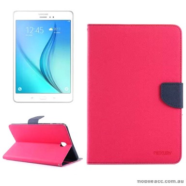 Mercury Goospery Fancy Diary Wallet Case for Samsung Galaxy Tab A 8.0 Pink
