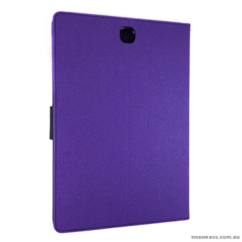 Korean Mercury Fancy Diary Case Cover for Samsung Galaxy Tab A 9.7 Purple