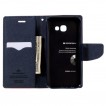 Mercury Goospery Fancy Diary Wallet Case For Samsung Galaxy A3 2017 Red