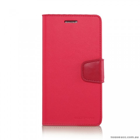 Korean Mercury Sonata Wallet Case for Samsung Galaxy Note 5 - Pink