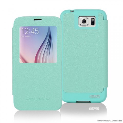 Korean Mercury WOW View Cover for Samsung Galaxy Note 5 Green