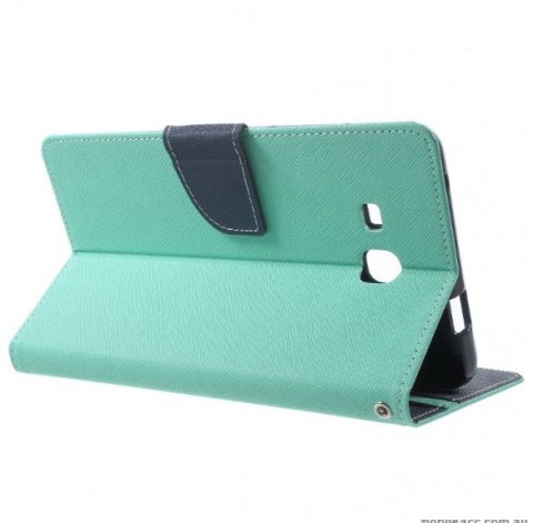 Mercury Goospery Fancy Diary Wallet Case Cover For Samsung Galaxy Tab A 7.0 2016 - Mint Green