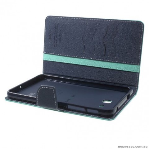 Mercury Goospery Fancy Diary Wallet Case Cover For Samsung Galaxy Tab A 7.0 2016 - Mint Green