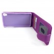 Synthetic Leather Flip Case Cover for Sony Xperia Z2 D6503 - Purple