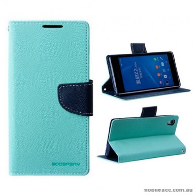 Mercury Goospery Fancy Diary Wallet Case for Sony Xperia Z2 - Green