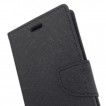 Korean Mercury Fancy Diary Wallet Case for Sony Xperia Z3 - Black