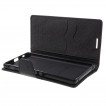 Korean Mercury Fancy Dailry Wallet Case Cover for HTC E9 Plus Black