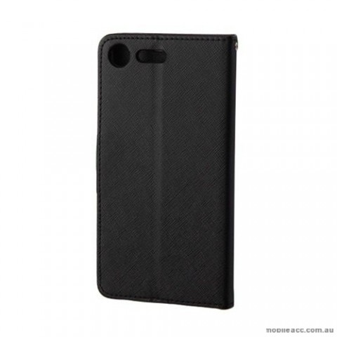 Mooncase Stand Wallet Case For Sony Xperia XZ Premium - Black