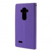 Korean Mercury Fancy Diary Wallet Case Cover LG G4 - Purple
