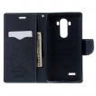 Korean Mercury Fancy Diary Wallet Case Cover LG G4 - Green