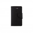 Mercury Goospery Fancy Diary Wallet Case for iPhone 4 / 4S - Black