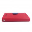 Mercury Goospery Fancy Diary Wallet Case for iPhone 5C - Red